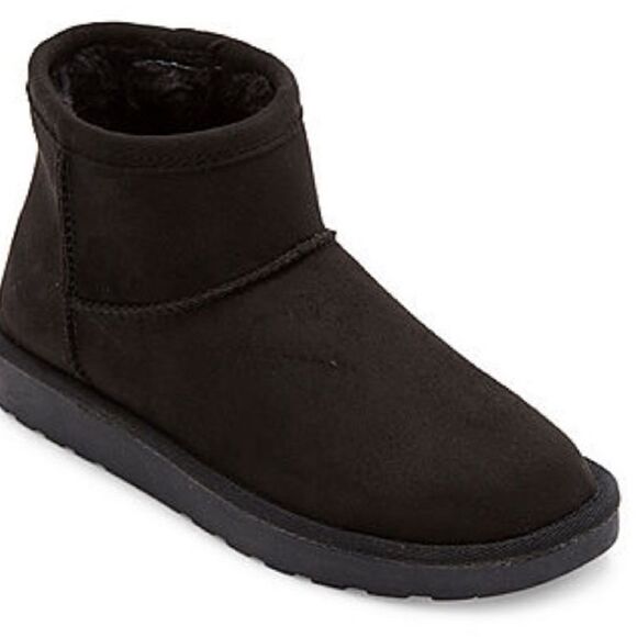 Arizona Jean Co Memory Foam Flat Heel Winter Boots Women’s Size 7 - Picture 1 of 7